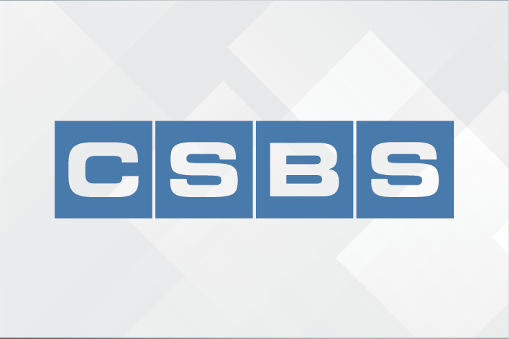 CSBS logo on square background