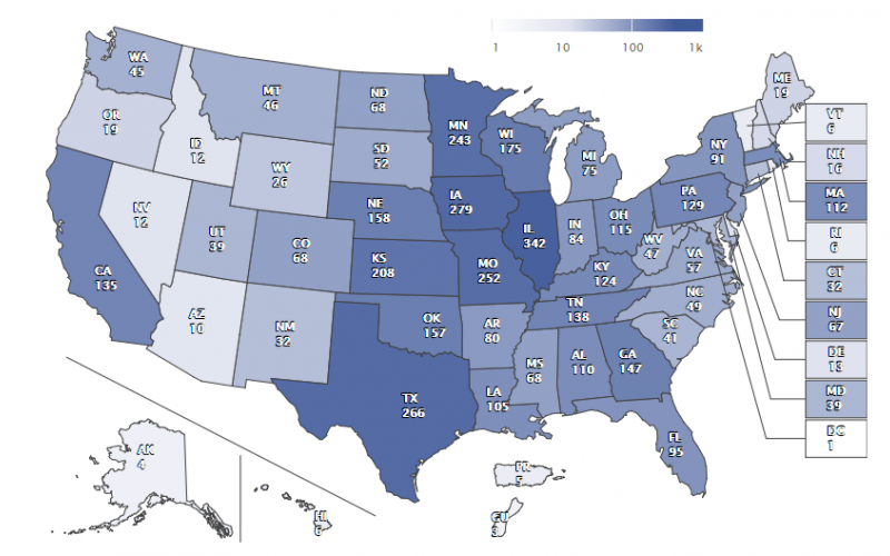 Charts & Interactive Maps 